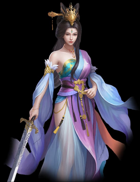 ảnh nhân vật kiếm sơn